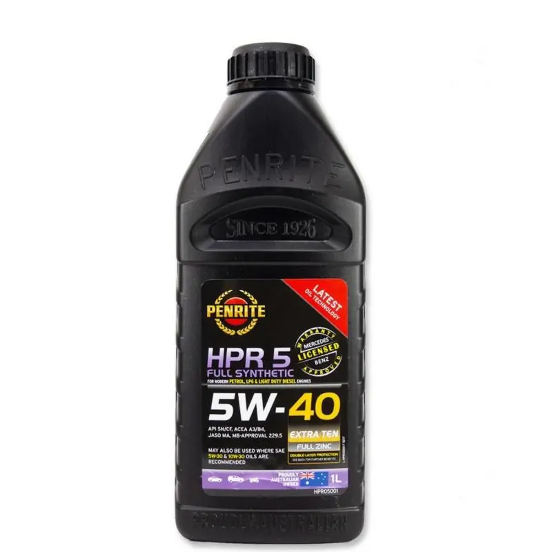 Olej silnikowy Penrite HPR 5 5W-40 Full Synthetic 1L Tylko do końca tygodnia