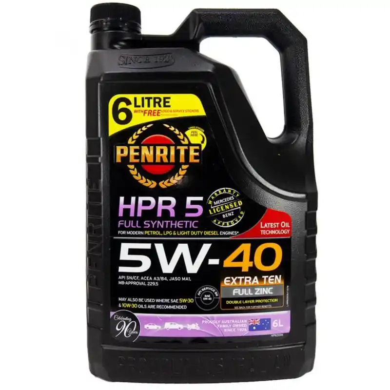 Taniej Olej silnikowy Penrite HPR 5 5W-40 Full Synthetic 6L
