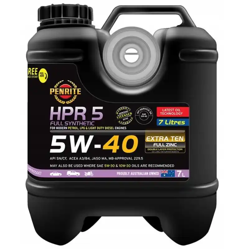 Szybka dostawa Olej silnikowy Penrite HPR 5 5W-40 Full Synthetic 7L