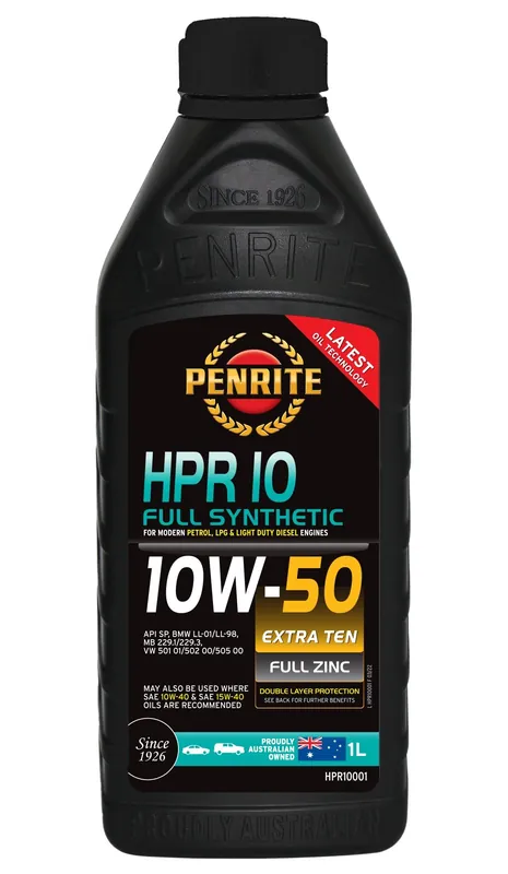 Olej silnikowy Penrite HPR 10 10W-50 Full Synthetic 1L Ostatnie sztuki