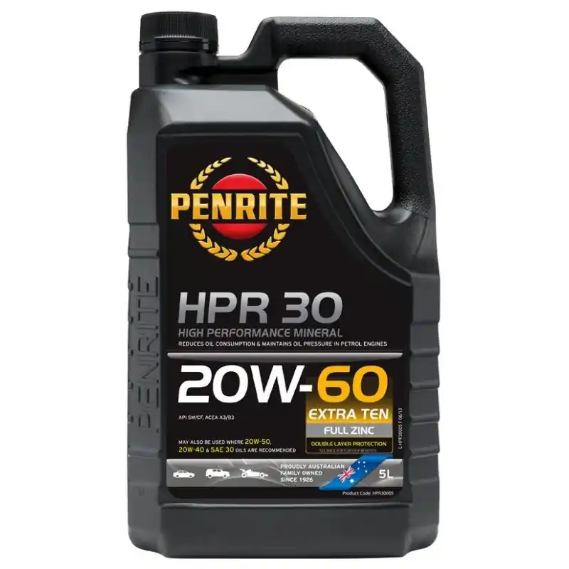 Nowość Olej silnikowy Penrite HPR 30 20W-60 Mineral 5L