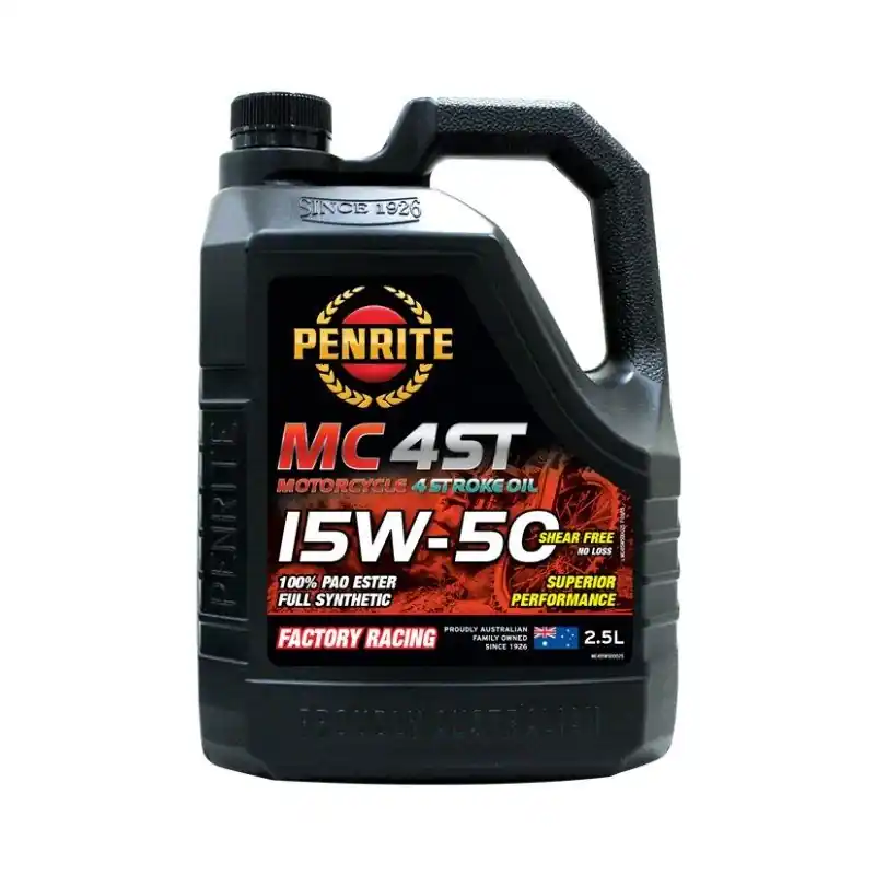 Kup teraz Olej silnikowy motocyklowy Penrite MC-4ST 15W-50 100% PAO ESTER Full Synthetic 2.5L