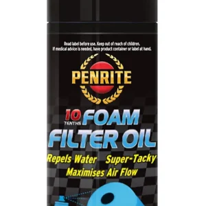 Nowy Penrite 10 Tenths Foam Filter Oil 400 ml – Profesjonalny Olej do Piankowych Filtrów Powietrza w aerozolu