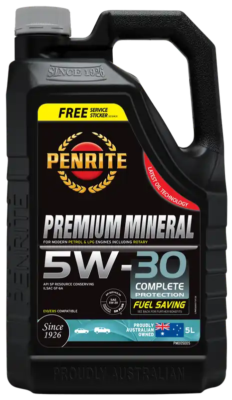 Ostatnie sztuki Olej silnikowy Penrite Premium Mineral 5 5W-30 5L