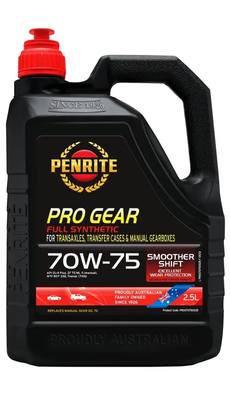 Olej przekładniowy Penrite PRO Gear 70W-75 Full Synthetic 2.5L Oferta
