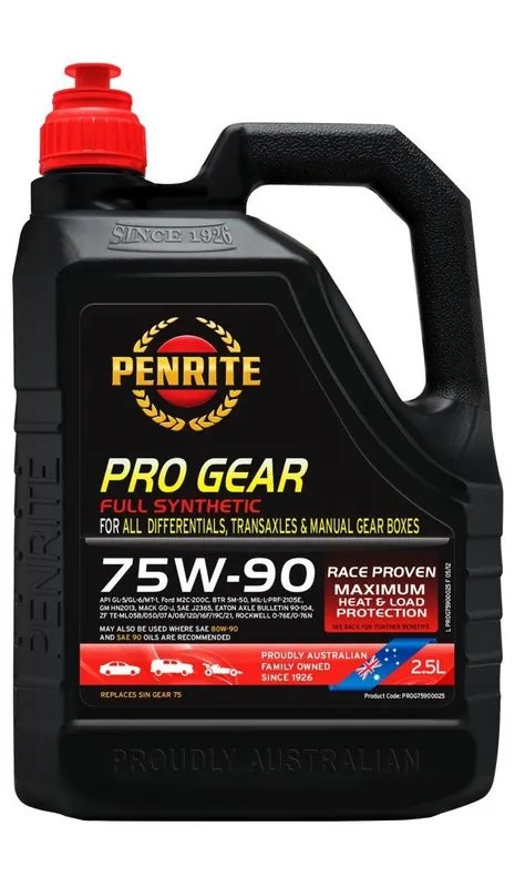 Olej przekładniowy Penrite PRO Gear 75W-90 Full Synthetic 2.5L Dodaj do koszyka