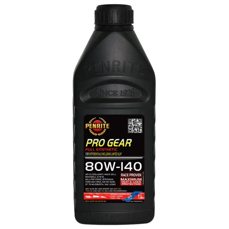 Olej przekładniowy Penrite PRO Gear 80W-140 Full Synthetic 1L Taniej