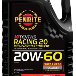 Sprawdź teraz Olej silnikowy Penrite Racing 10 20W-60 PAO ESTER Full Synthetic 5L