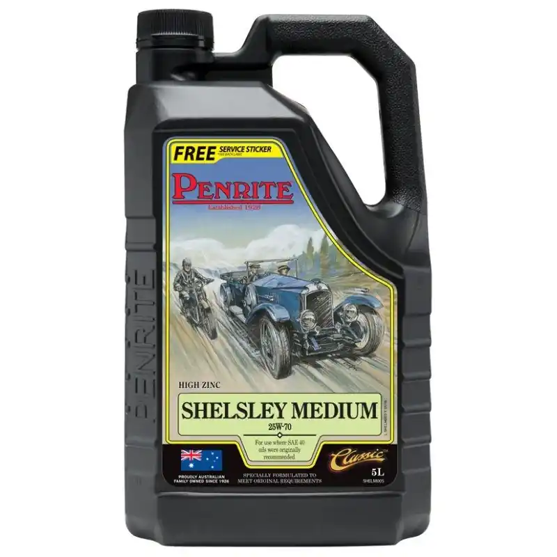 Olej silnikowy Penrite Classic Shelsley Medium 25W-70 Mineral 5L Bezpieczne zakupy