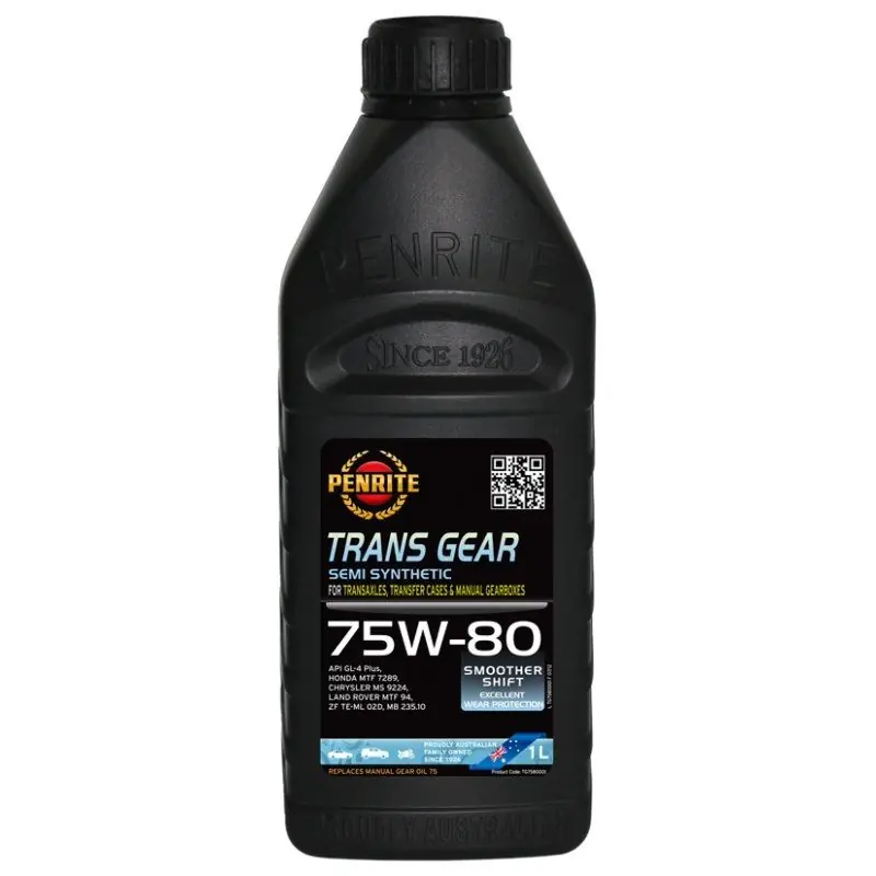 Oferta limitowana Olej przekładniowy Penrite Trans Gear 75W-80 Semi Synthetic 1L