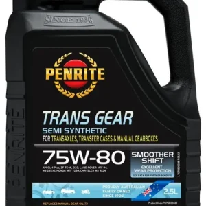 Bezpieczna płatność Olej przekładniowy Penrite Trans Gear 75W-80 Semi Synthetic 2.5L