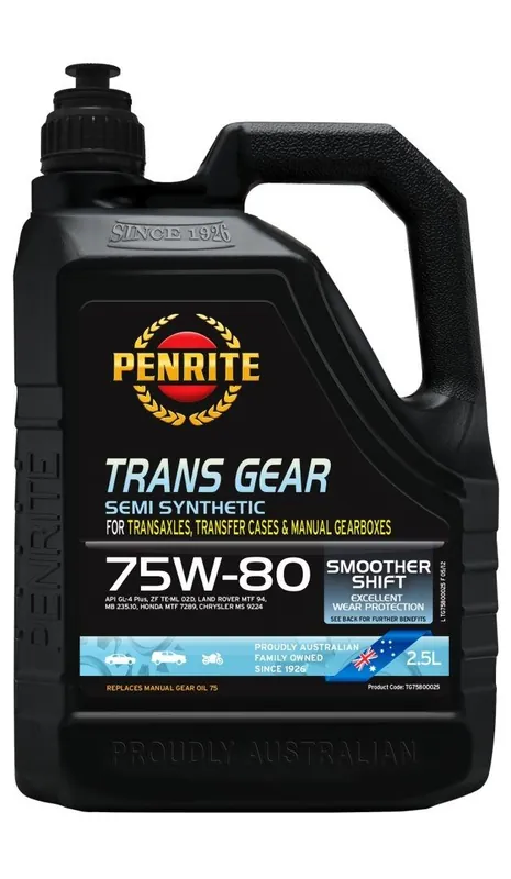 Bezpieczna płatność Olej przekładniowy Penrite Trans Gear 75W-80 Semi Synthetic 2.5L
