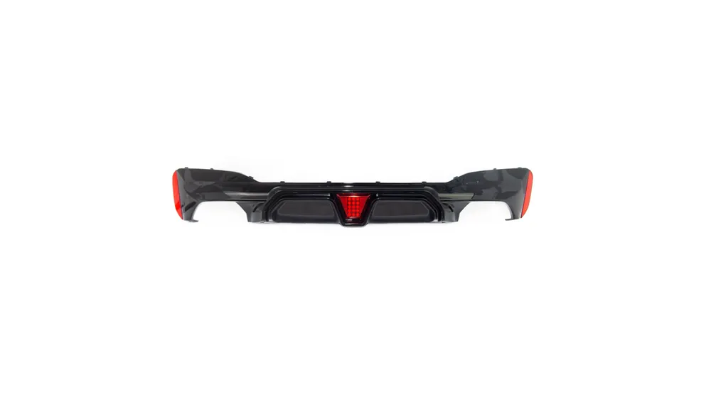 Wybór klientów Dyfuzor BMW 5 G30 F90 G31 Gloss Black Swiatło LED Stop