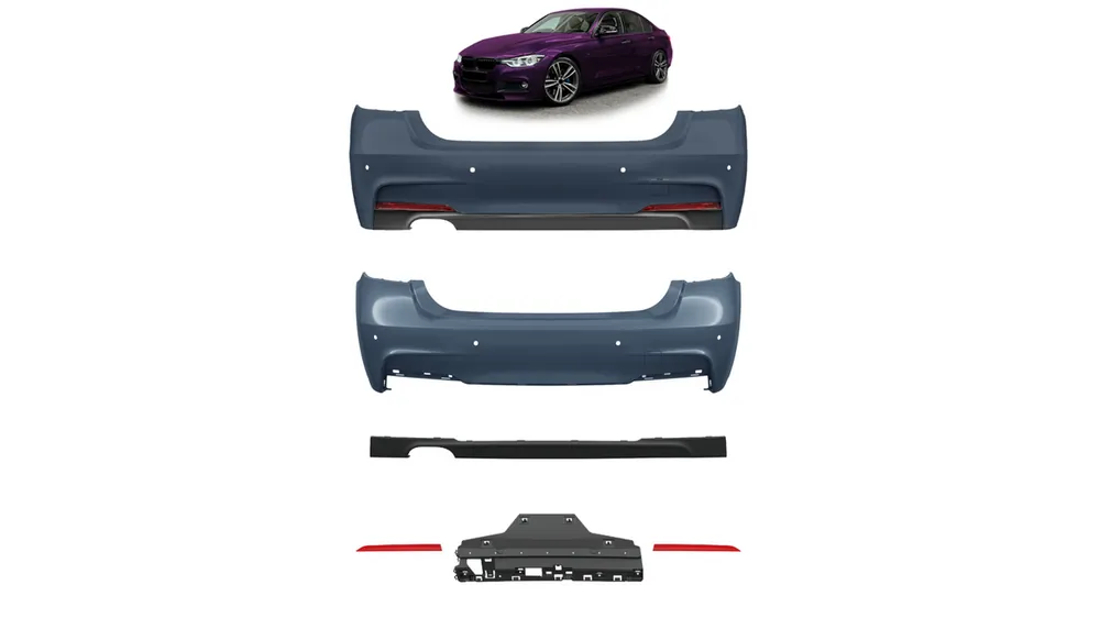 Zderzak BMW 3 F30 Tył z dyfuzorem Tylko do końca tygodnia