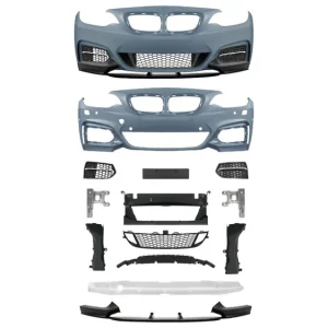 Zniżka Zderzak BMW 2 F22 F23 Przód PDC SRA Spoiler