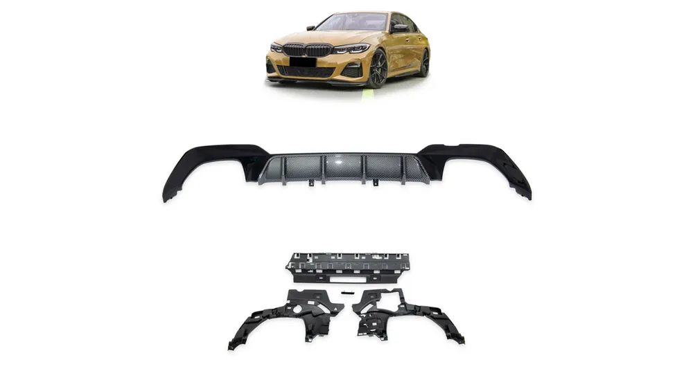 Dyfuzor BMW 3 G20 G21 Tył Carbon Look Najlepsza cena