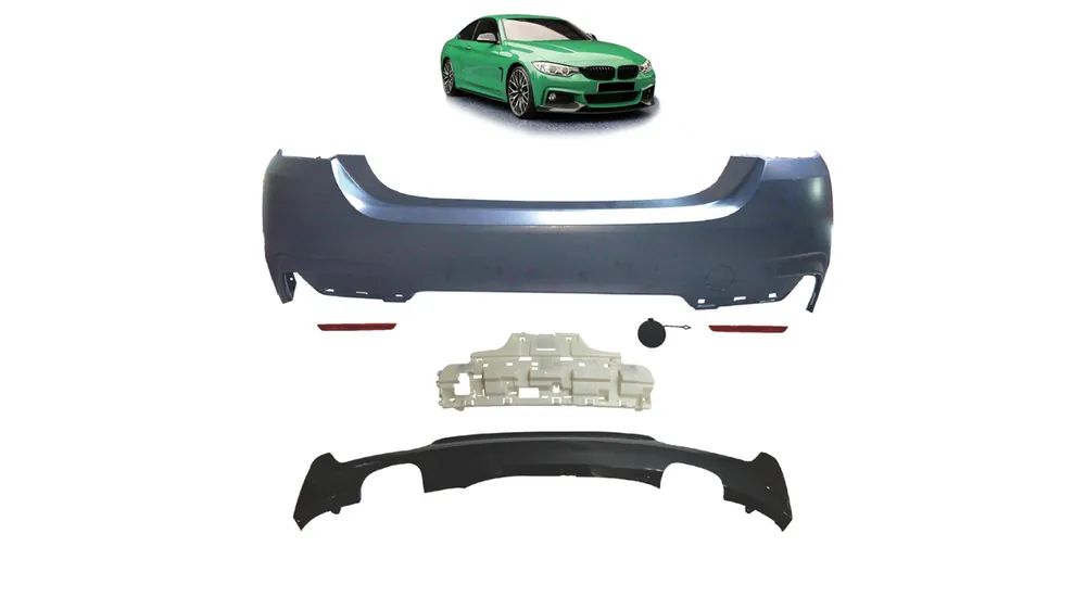 Zderzak BMW 4 F32 F33 F36 Tył z dyfuzorem Wybór klientów