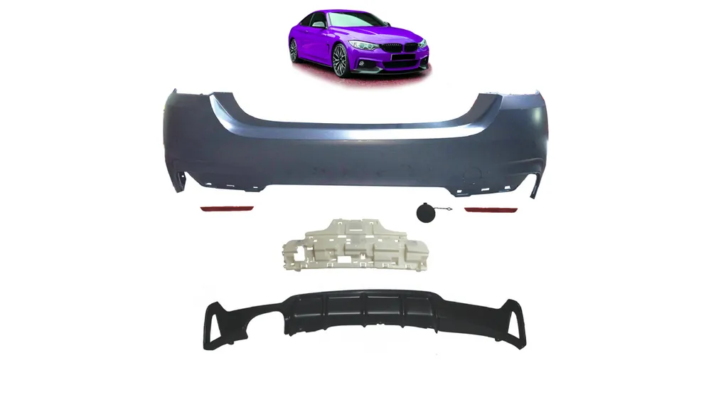 Zderzak BMW 4 F32 F33 F36 Tył z dyfuzorem Sprawdź teraz