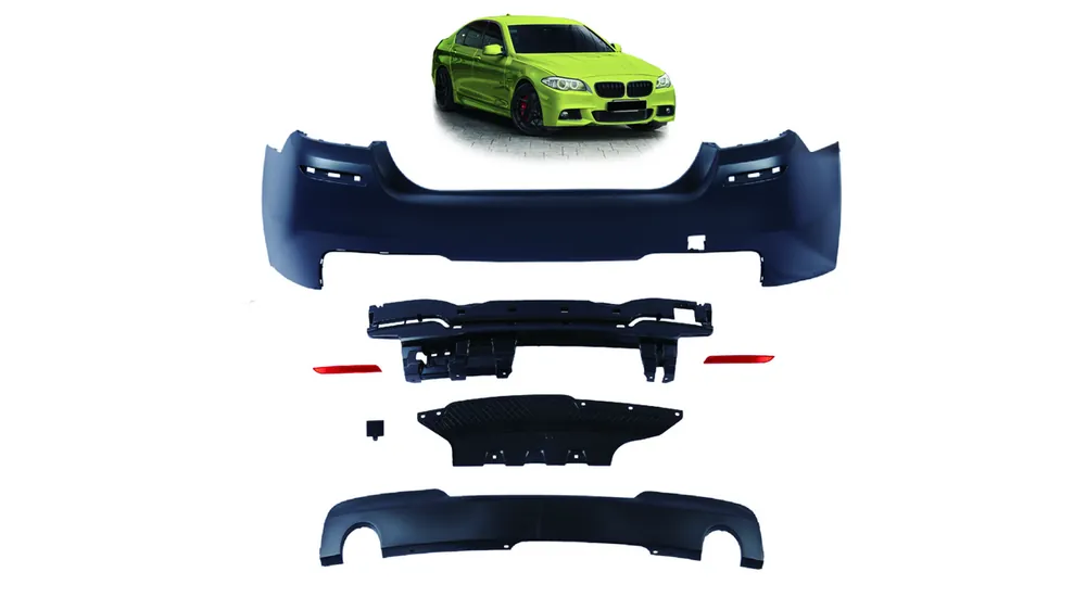 Wysoka jakość Zderzak BMW 5 F10 Tył z dyfuzorem