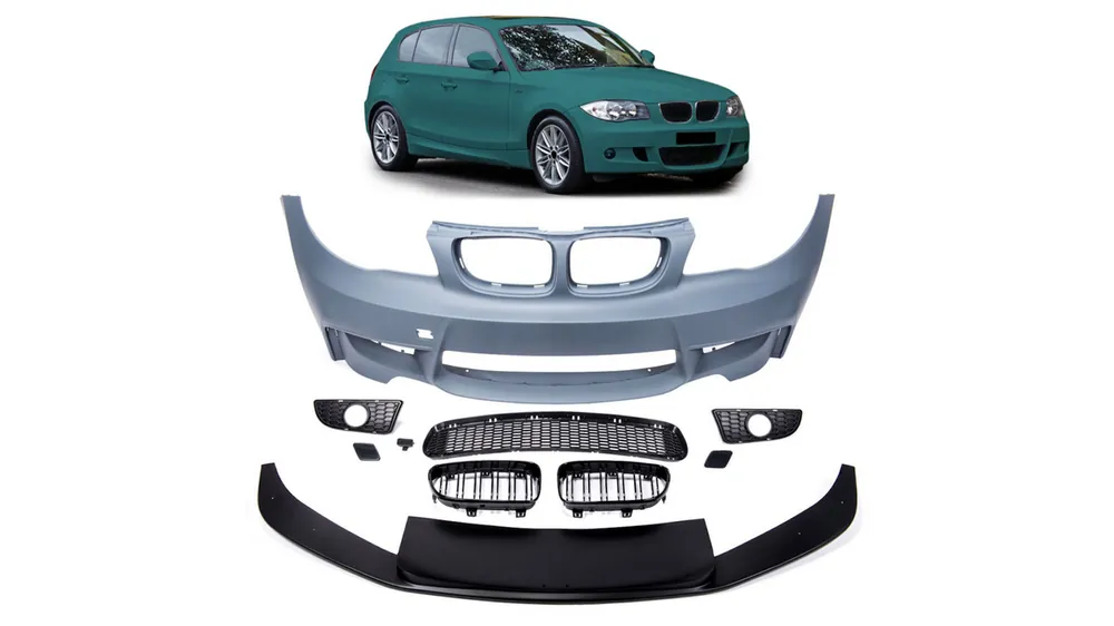 Zderzak BMW 1 E81 E82 E87 E88 Przód Spoiler Hit sprzedaży