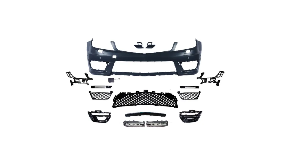 Zderzak Mercedes-Benz C W204 C204 S204 Przód PDC LED DRL Bezpieczna płatność