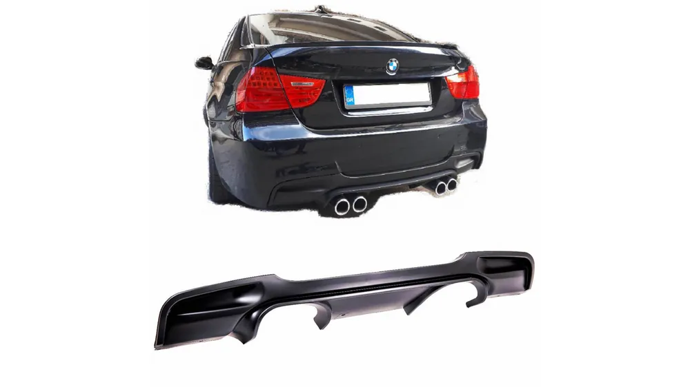 Dyfuzor BMW 3 E90 E91 Tył Matt Black Tylko dziś