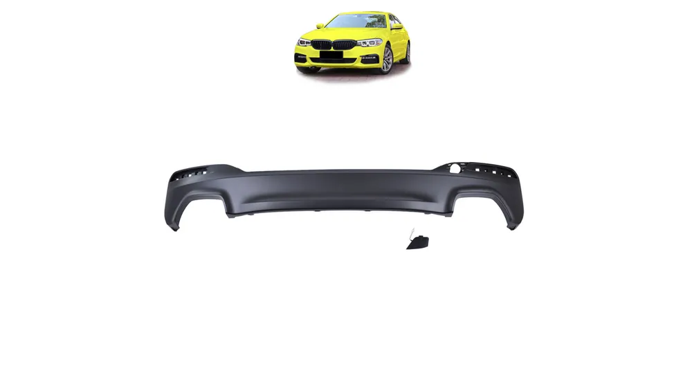 Wyjątkowa oferta Dyfuzor BMW 5 G30 G31 Tył Matt Black