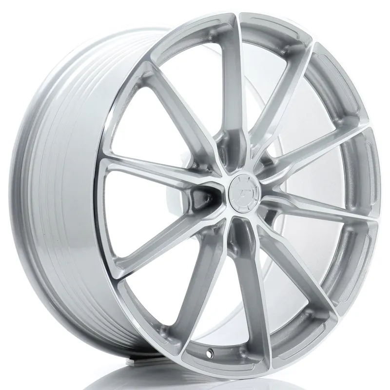 Felga JR Wheels JR37 21x10 (5 śrub) ET10-64 Silver Machined Face Blank Rabat