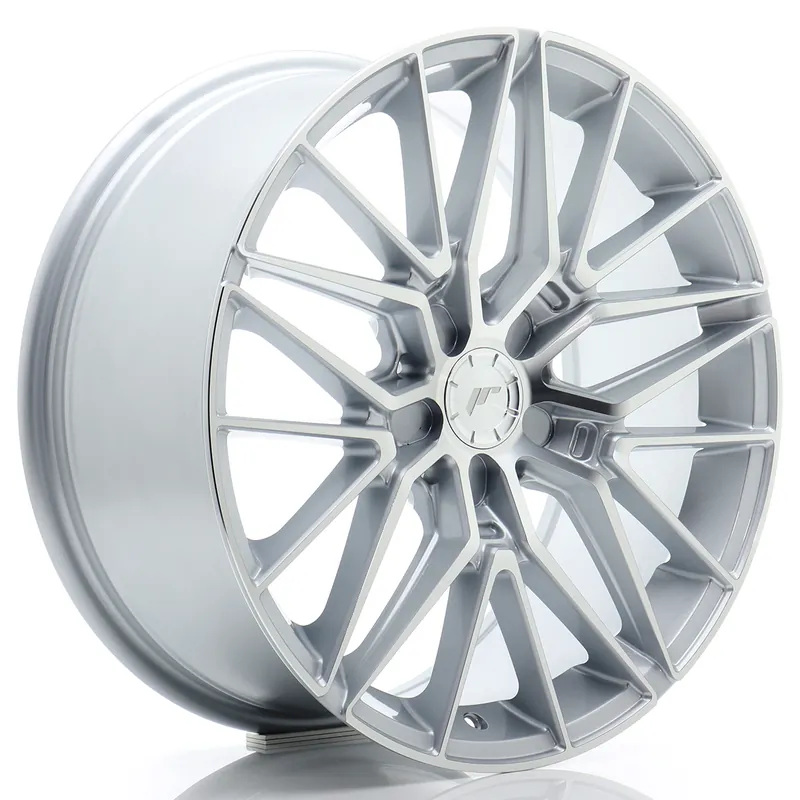 Ostatnie sztuki Felga JR Wheels JR38 18x8 (5 śrub) ET20-45 Silver Machined Face Blank