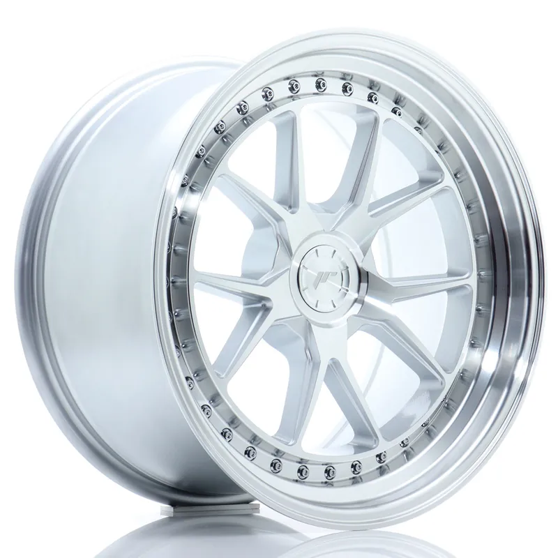 Felga JR Wheels JR39 18x9,5 (5 śrub) ET15-35 Silver Machined Face Blank Rabat