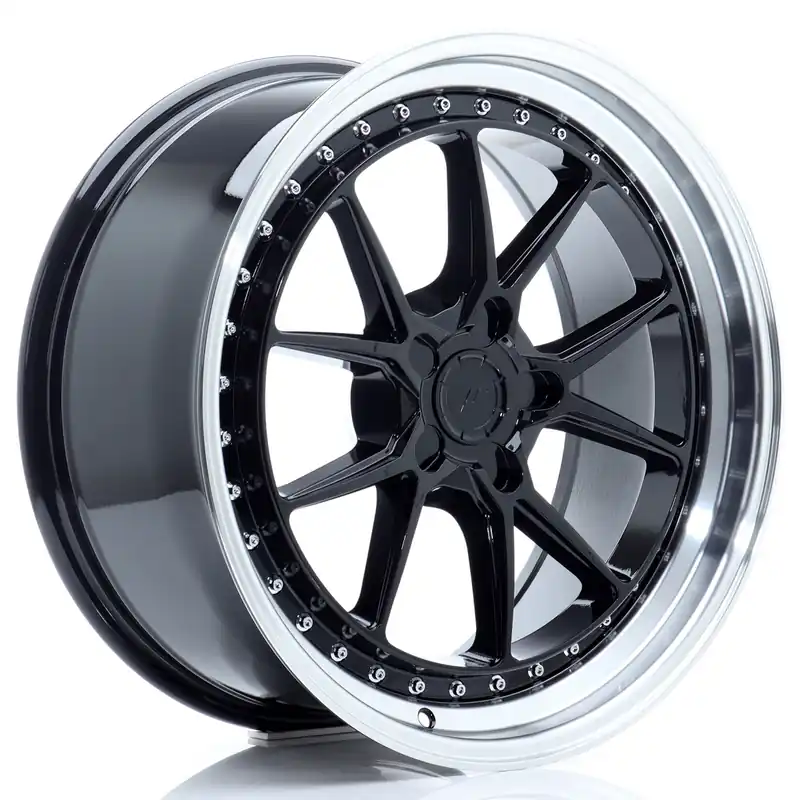 Felga JR Wheels JR39 19x8,5 (5 śrub) ET15-35 Gloss Black w/ Machined Lip Blank Kup online