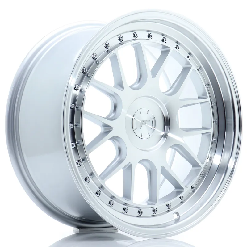 Felga JR Wheels JR40 18x8,5 (5 śrub) ET35 Silver Machined Face Blank Łatwy zwrot