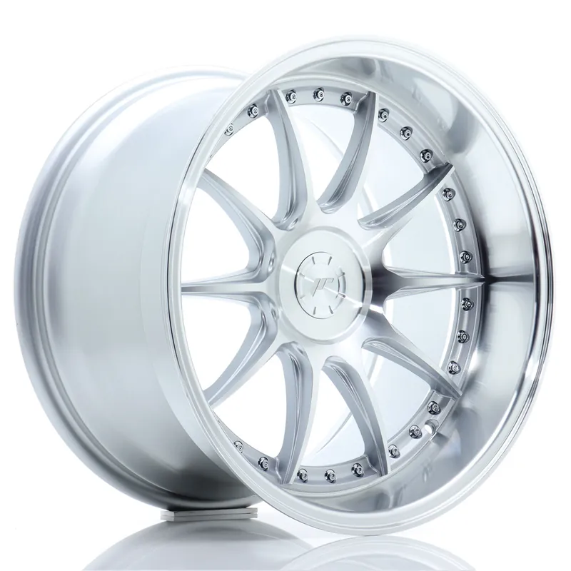 Felga JR Wheels JR41 18x10,5 (5 śrub) ET15-25 Silver Machined Face Blank Nowość