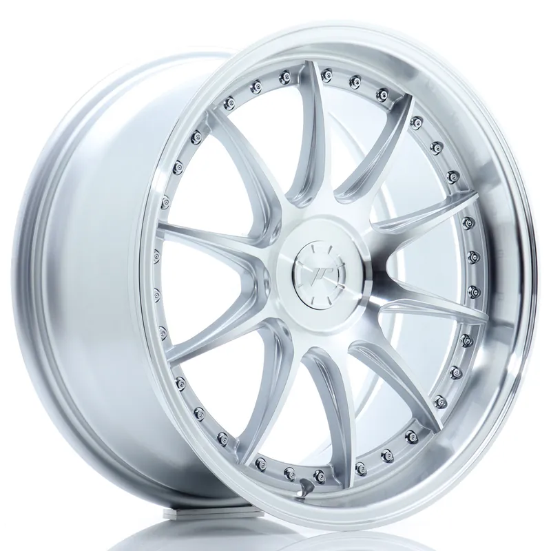 Felga JR Wheels JR41 18x8,5 (5 śrub) ET15-35 Silver Machined Face Blank Wyprzedaż