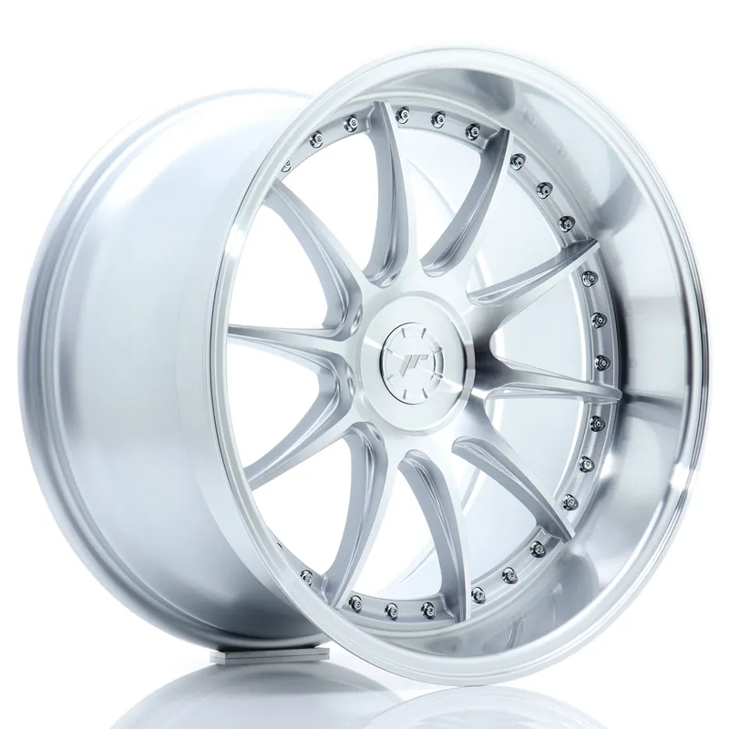Zniżka Felga JR Wheels JR41 19x11 (5 śrub) ET12-25 Silver Machined Face Blank