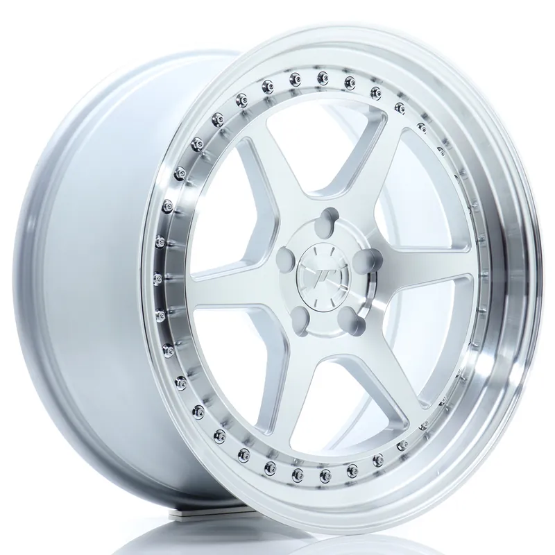 Felga JR Wheels JR43 18x8,5 (5 śrub) ET15-35 Silver Machined Face Blank Zniżka