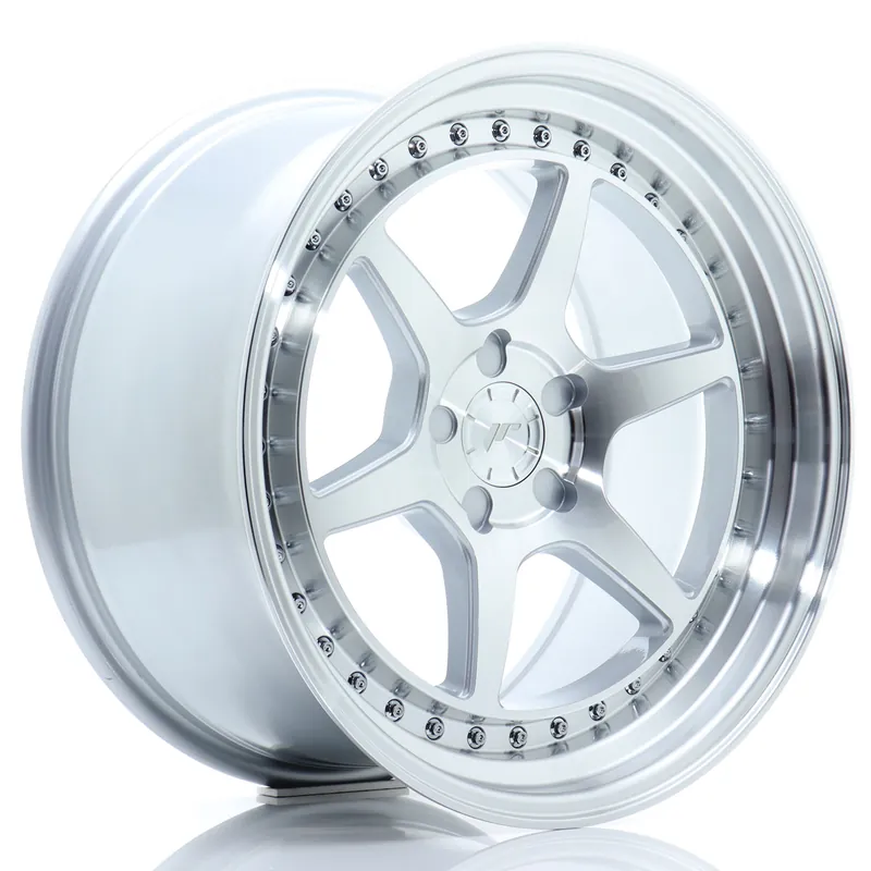 Najlepsza cena Felga JR Wheels JR43 18x9,5 (5 śrub) ET15-35 Silver Machined Face Blank