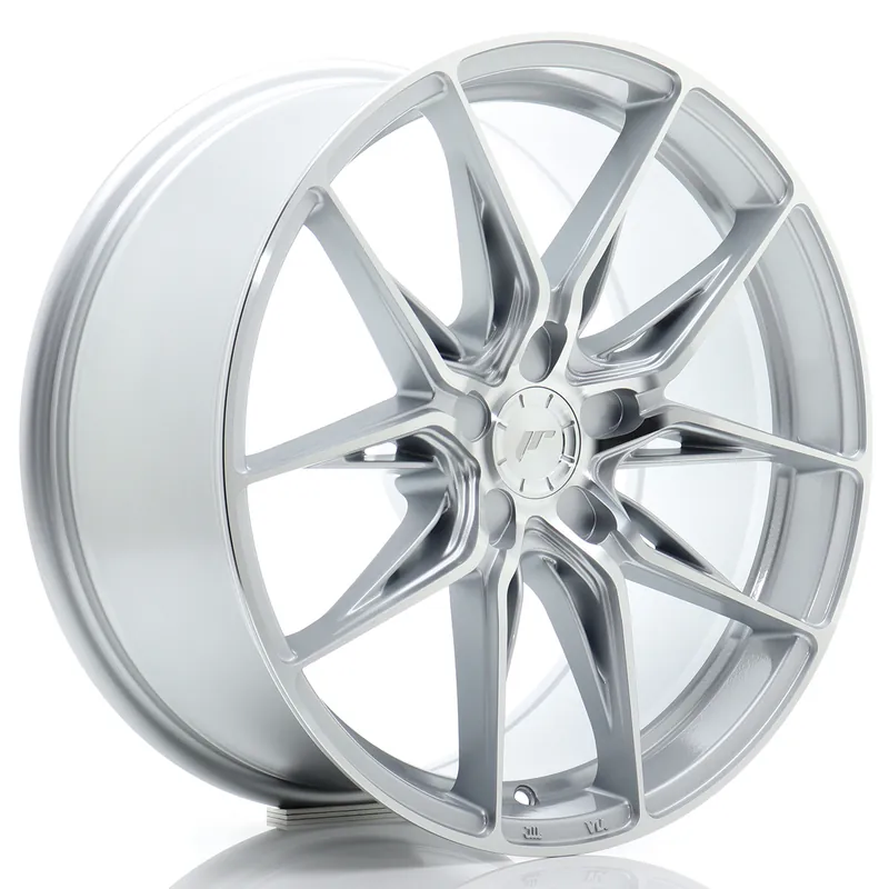 Felga JR Wheels JR44 18x8,5 (5 śrub) ET20-48 Silver w/ Machined Face Blank Popularny