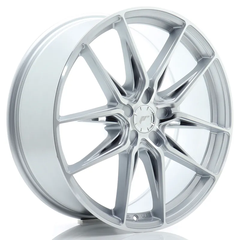 Felga JR Wheels JR44 20x9 (5 śrub) ET20-51 Silver w/ Machined Face Blank Tani