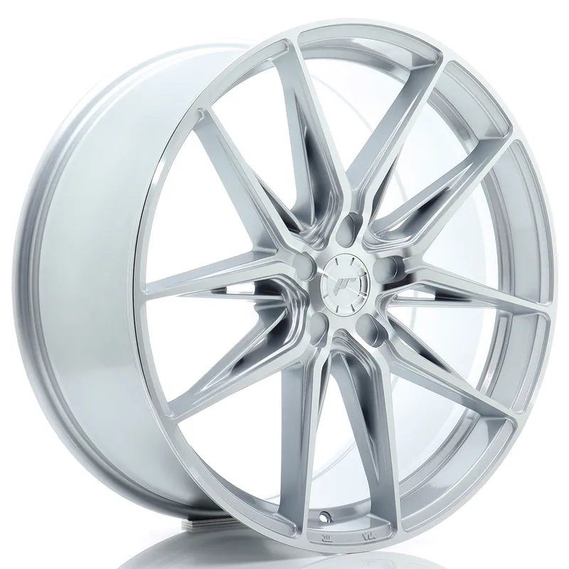 Ostatnie sztuki Felga JR Wheels JR44 21x9 (5 śrub) ET20-40 Silver w/ Machined Face Blank