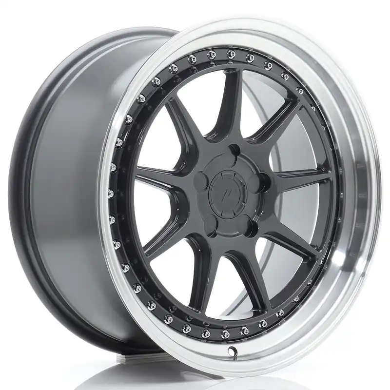 Okazja Felga JR Wheels JR47 18x8,5 (5 śrub) ET15-35 Hyper Gray w/ Machined Lip Blank