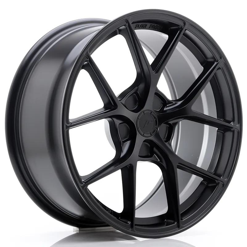 Łatwy zwrot Felga JR Wheels SL01 18x8,5 (5 śrub) ET20-42 Matt Black Blank