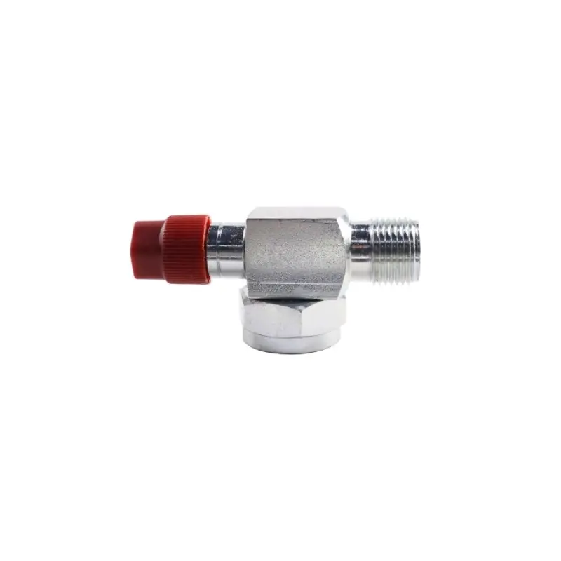 Hit cenowy 3001901 ADAPTER KĄTOWY + PORT SERWISOWY R134A HP (ORING G8 MALE - ORING G8 MALE) SANDEN SD7H15 VALTRA 6250HI 6650HI 6550HI