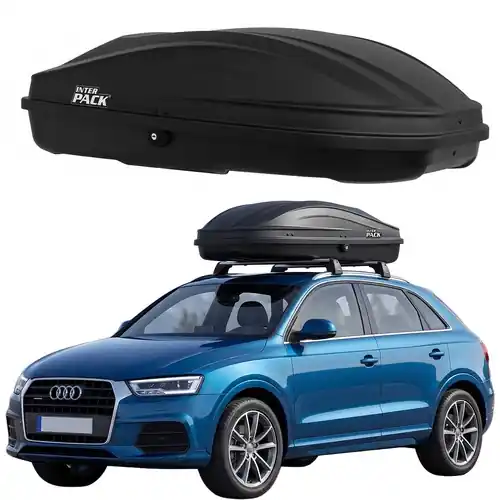 Box dachowy Inter Pack Stella 370 czarny mat 240L Flexi Fit kufer trumna Oferta limitowana
