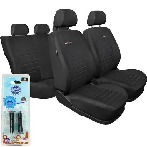 Wybór klientów Pokrowce samochodowe Elegance Popiel 4 + zapach Chupa Chups Cola