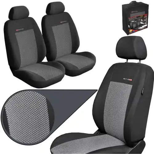 Pokrowce uniwersalne na przednie fotele samochodowe 1+1 Auto-Dekor Popiel 2 Cena promocyjna