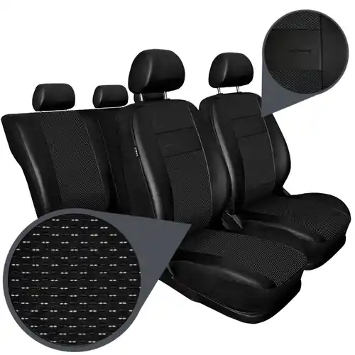 Pokrowce na fotele samochodowe Auto-Dekor Exclusive E1 skórzane Wyprzedaż