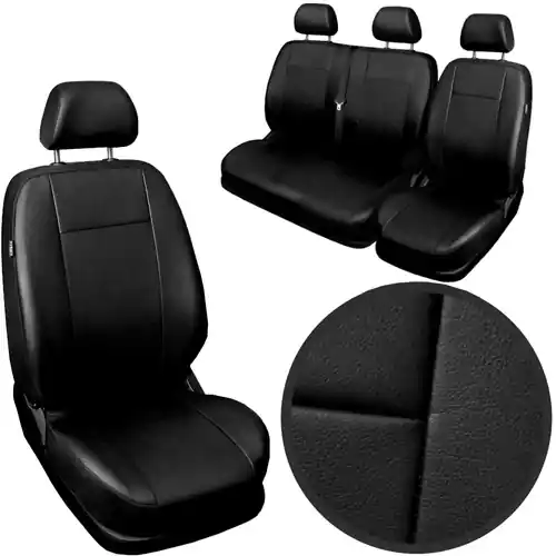 Zamów teraz Pokrowce fotele samochodowe BUS Auto-Dekor Comfort 2+1 Czarne