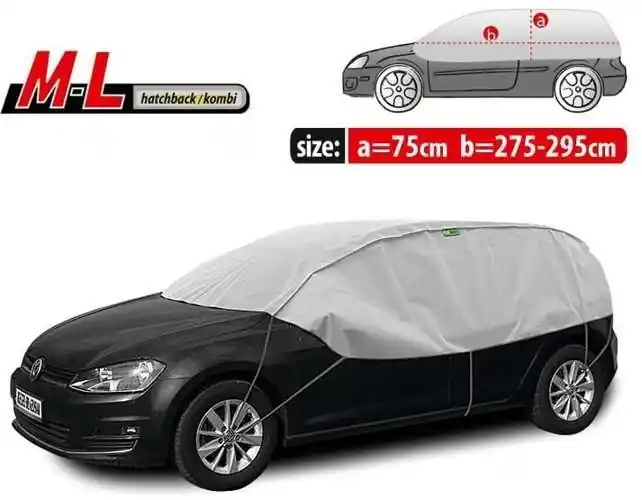 Zniżka Pokrowiec na dach i szyby samochodowe WINTER Optimio M-L hatchback-kombi