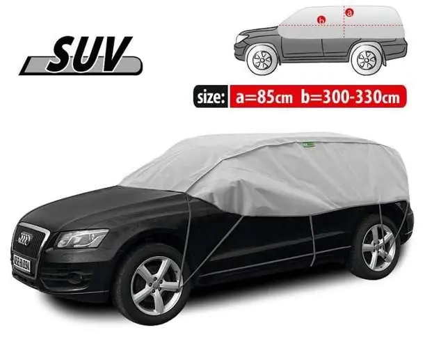 Zamów dziś Pokrowiec na dach i szyby samochodowe WINTER Optimio SUV
